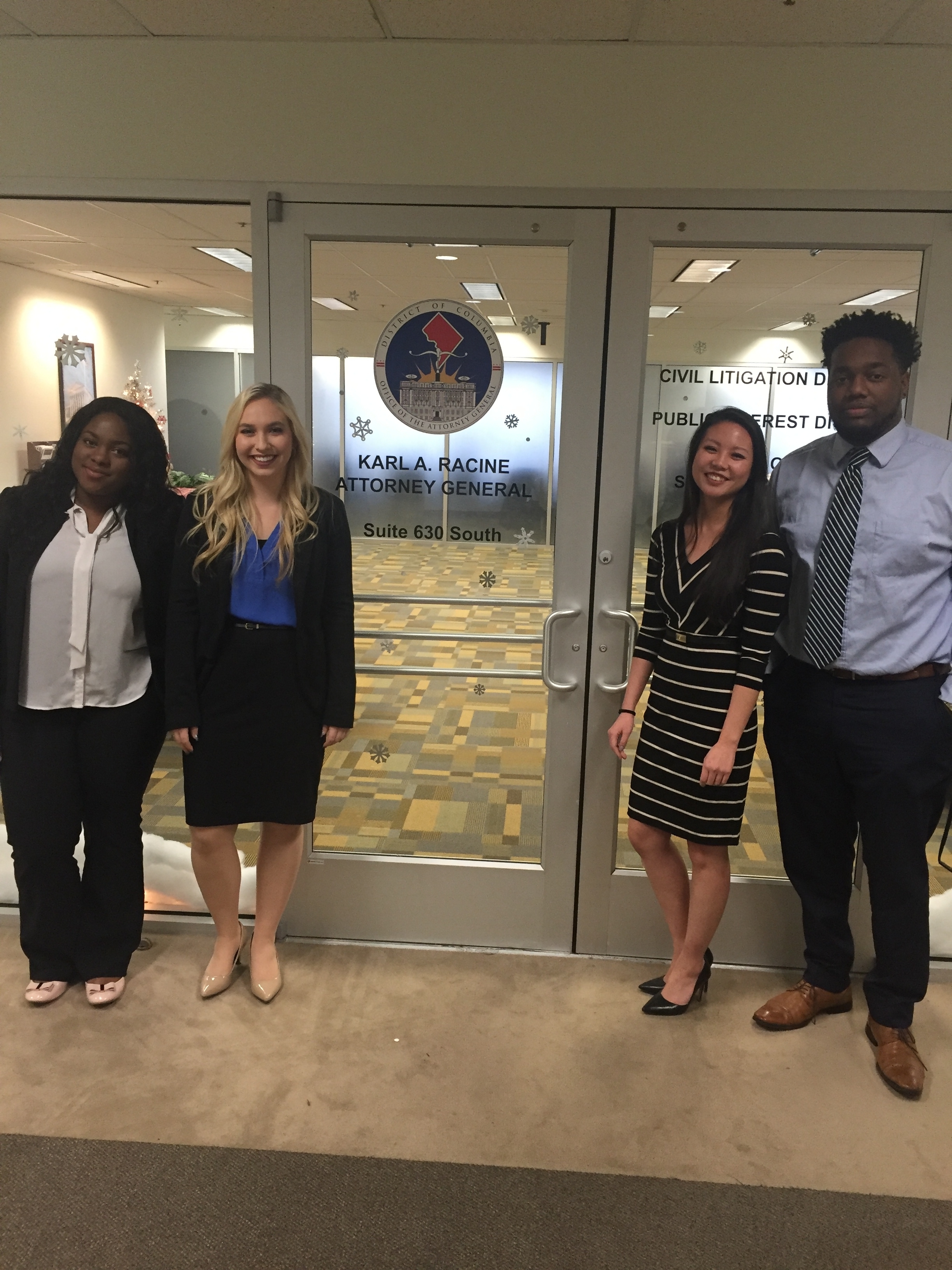 April West at the Attorney General's Office