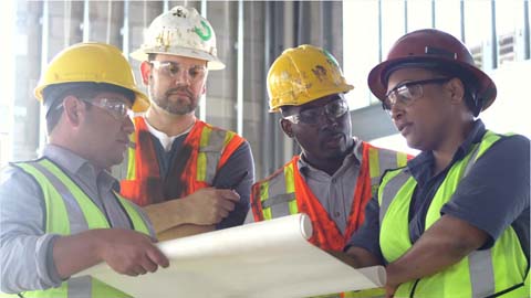Construction workers