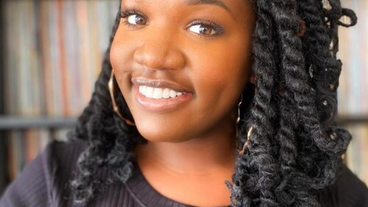 photo of dominique waters smiling at the camera